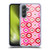 Cat Coquillette Patterns 6 Honeycomb Pink Soft Gel Case for Samsung Galaxy A54 5G
