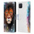Pixie Cold Cats Sacred King Leather Book Wallet Case Cover For OPPO Reno4 Z 5G
