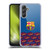 FC Barcelona Forca Barca Logo And Pattern Soft Gel Case for Samsung Galaxy A54 5G