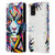 Pixie Cold Cats Shattered Tiger Leather Book Wallet Case Cover For Samsung Galaxy M31s (2020)