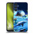 Random Galaxy Animals Galaxy Dolphins Soft Gel Case for Samsung Galaxy A15 & MagSafe