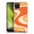 Kierkegaard Design Studio Retro Abstract Patterns Tangerine Wave Machine Soft Gel Case for Samsung Galaxy A12 (2020)