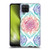 Micklyn Le Feuvre Floral Patterns Indian Ink Rainbow Version Soft Gel Case for Samsung Galaxy A12 (2020)