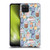 Micklyn Le Feuvre Patterns 2 Coffee Love On Blue Soft Gel Case for Samsung Galaxy A12 (2020)