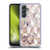 Micklyn Le Feuvre Marble Patterns Blush Quartz Honeycomb Soft Gel Case for Samsung Galaxy A54 5G