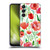 Ninola Floral Red Soft Gel Case for Samsung Galaxy A25 5G