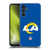 NFL Los Angeles Rams Logo Plain Soft Gel Case for Samsung Galaxy A15 & MagSafe