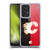 NHL Calgary Flames Half Distressed Soft Gel Case for Samsung Galaxy A33 5G (2022)