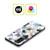 Ninola Pattern Abstract Crystals Blue Soft Gel Case for Samsung Galaxy A53 5G (2022)