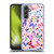 Ninola Patterns 4 Butterflies Multi Pink Soft Gel Case for Samsung Galaxy A54 5G