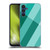 PLdesign Geometric Cyan Modern Soft Gel Case for Samsung Galaxy A15 & MagSafe