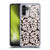 Anis Illustration Flower Pattern 2 Black 1 Soft Gel Case for Samsung Galaxy A13 5G (2021)