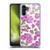 Anis Illustration Flower Pattern 2 Purple Soft Gel Case for Samsung Galaxy A13 5G (2021)