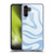 Kierkegaard Design Studio Art Blue Abstract Swirl Pattern Soft Gel Case for Samsung Galaxy A13 5G (2021)