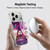 Peanuts Snoopy Space Cowboy Nebula Triangle Soft Gel Case for Apple iPhone 18 Pro