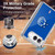 NBA Orlando Magic Logo Blue Soft Gel Case for Apple iPhone Duo