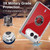 NBA Toronto Raptors Logo Red Soft Gel Case for Apple iPhone Duo