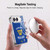 NBA Golden State Warriors Distressed Soft Gel Case for Apple iPhone Duo