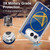 NBA Golden State Warriors Oversized Soft Gel Case for Apple iPhone Duo