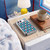 Peanuts Snoopy Deco Dreams Blue Pattern Soft Gel Case for Apple iPhone Duo