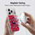 NHL Washington Capitals Leopard Pattern Soft Gel Case for Apple iPhone 18 Pro