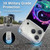 Wumples Cosmic Arts Clouded Yin Yang Soft Gel Case for Apple iPhone 18 Pro