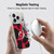 NHL New Jersey Devils Cow Pattern Soft Gel Case for Apple iPhone 18 Pro
