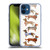 Cat Coquillette Animals Dachshunds Soft Gel Case for Apple iPhone 12 Mini
