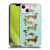 Cat Coquillette Animals Blue Dachshunds Soft Gel Case for Apple iPhone 13
