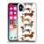 Cat Coquillette Animals Dachshunds Soft Gel Case for Apple iPhone X / iPhone XS