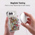 Valentina Birds Flowers Soft Gel Case for Apple iPhone Duo