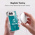 NFL Miami Dolphins Graphics Coloured Marble Soft Gel Case for Apple iPhone Duo