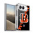 NFL Cincinnati Bengals Logo Stripes Soft Gel Case for Apple iPhone Duo