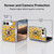 NHL Boston Bruins Leopard Pattern Soft Gel Case for Apple iPhone Duo