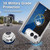 NHL Buffalo Sabres Half Distressed Soft Gel Case for Apple iPhone Duo