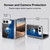 NHL Buffalo Sabres Half Distressed Soft Gel Case for Apple iPhone Duo
