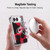NHL Carolina Hurricanes Cow Pattern Soft Gel Case for Apple iPhone Duo