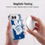NHL Toronto Maple Leafs Oversized Soft Gel Case for Apple iPhone Duo