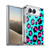 Head Case Designs Mad Prints Cyan Leopard Soft Gel Case for Apple iPhone Duo