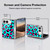 Head Case Designs Mad Prints Cyan Leopard Soft Gel Case for Apple iPhone Duo