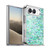 Micklyn Le Feuvre Marble Patterns Mosaic In Mint Quartz And Jade Soft Gel Case for Apple iPhone Duo