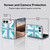 Head Case Designs Union Jack Collection Blue Gingham Soft Gel Case for Apple iPhone Duo