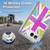 Head Case Designs Union Jack Collection Party Zigzag Soft Gel Case for Apple iPhone Duo