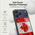 Artpoptart Flags Canada Gel Armour Case For Apple iPhone 18 Pro