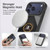 NHL Anaheim Ducks Puck Texture Gel Armour Case For Apple iPhone 18 Pro