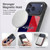 NHL Washington Capitals Half Distressed Gel Armour Case For Apple iPhone 18 Pro