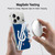 NFL Indianapolis Colts Logo Stripes Soft Gel Case for Apple iPhone 18 Pro Max