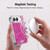 P.D. Moreno Patterns Pink Zebra Soft Gel Case for Apple iPhone Duo