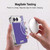 P.D. Moreno Patterns Purple Leopard Soft Gel Case for Apple iPhone Duo