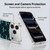 Episodic Drawing Art Emerald Pattern Soft Gel Case for Apple iPhone 18 Pro